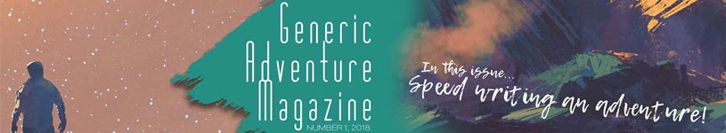 NEW: Generic Adventure Magazine #1